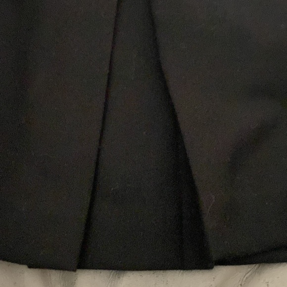 Sea New York Black Wool Pleated Contrast Band Skirt🖤🧡🖤 - Picture 6 of 10